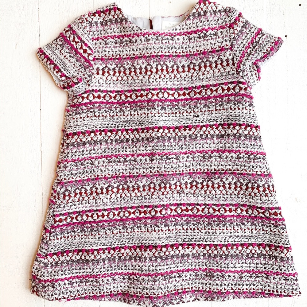 Zara tweed dress size 12-18 months